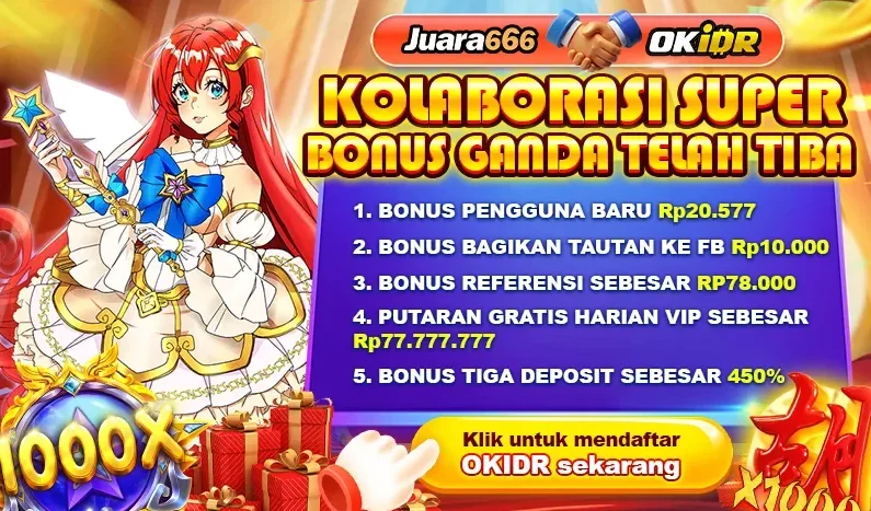 KOLABORASI SUPER BONUS GANDA TELAH TIBA
